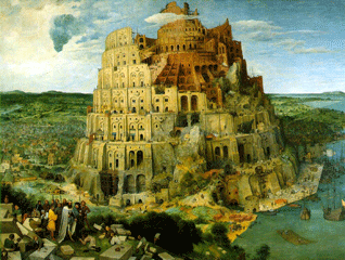 The Tower of Babel, Bruegel, Pieter the Elder, 1563